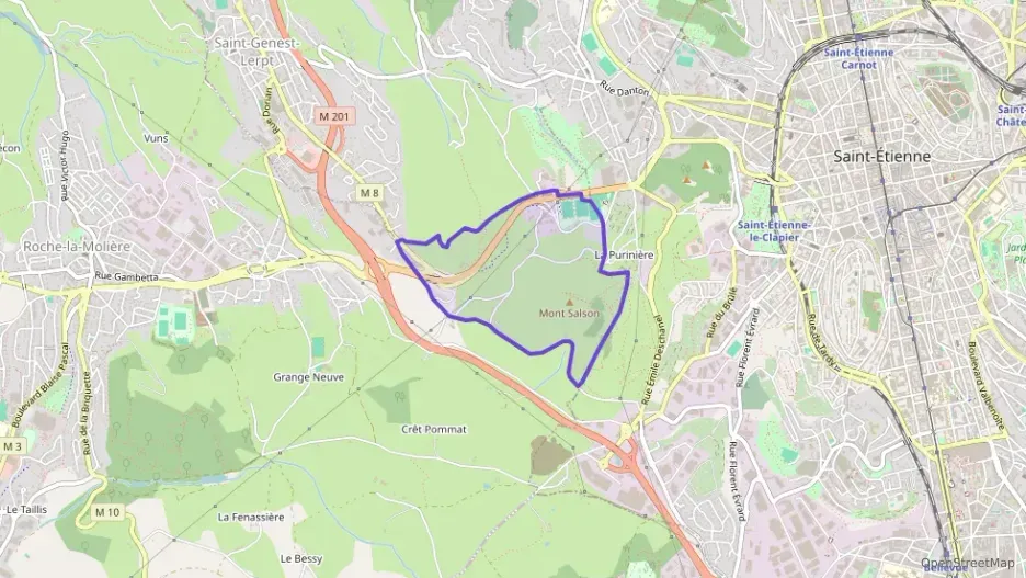 Appartement 108 m² trois pièces à vendre à Saint-Genest-Lerpt Appartement 108 m² trois pièces à vendre à Saint-Genest-Lerpt