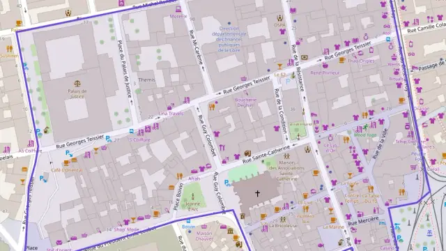 Appartement 30 m² une piece à vendre à Saint-Étienne