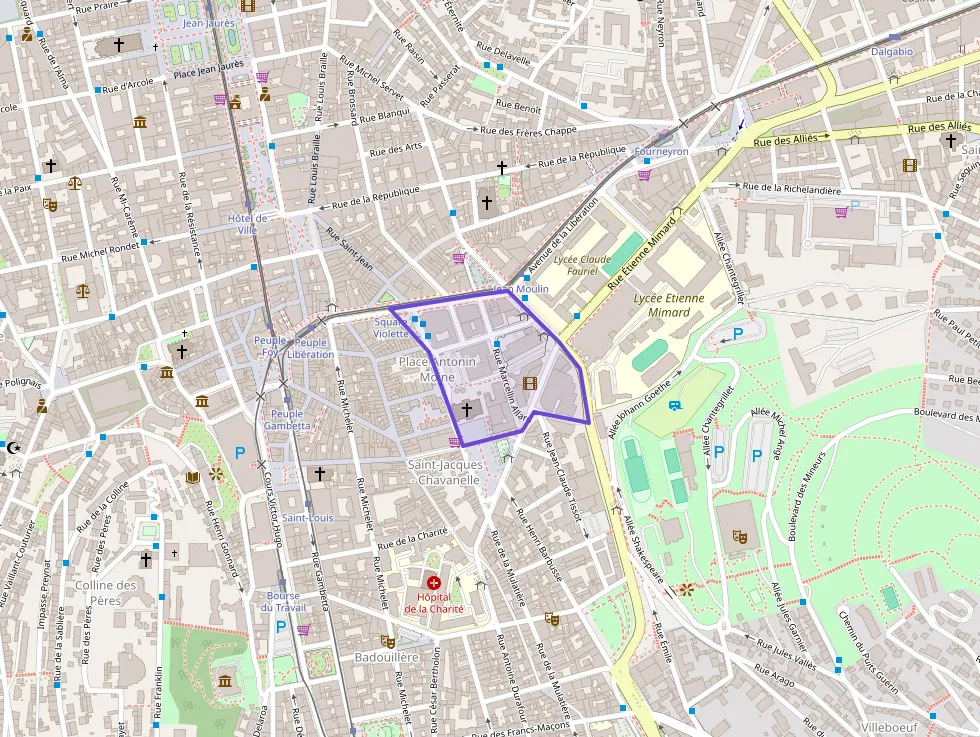 Appartement 60 m² trois pièces à vendre à Saint-Étienne