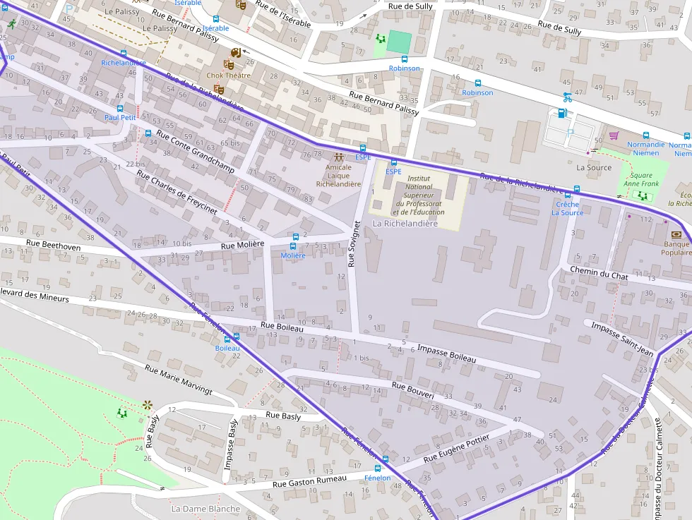 Appartement 64 m² trois pièces à vendre à Saint-Étienne