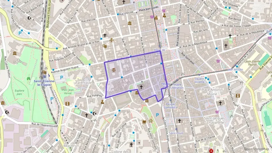 Appartement 28 m² une piece à vendre à Saint-Étienne Appartement 28 m² une piece à vendre à Saint-Étienne