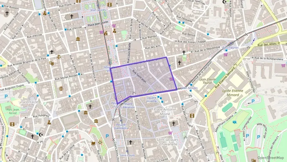 Appartement 83 m² deux pieces à vendre à Saint-Étienne