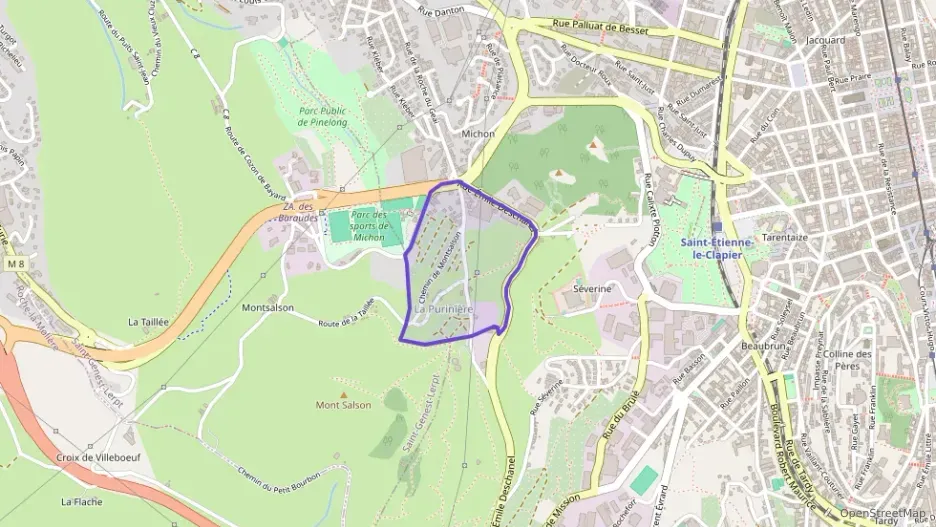 Appartement 70 m² trois pièces à vendre à Saint-Étienne