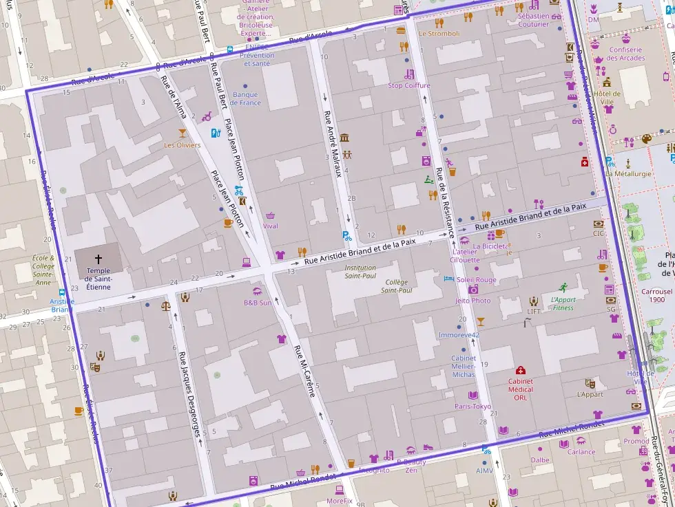 Appartement 75 m² une piece à vendre à Saint-Étienne