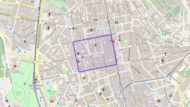 Appartement 75 m² une piece à vendre à Saint-Étienne