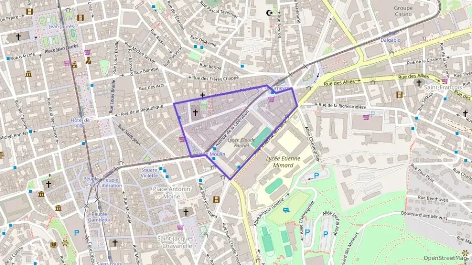 Appartement 90 m² trois pièces à vendre à Saint-Étienne Appartement 90 m² trois pièces à vendre à Saint-Étienne