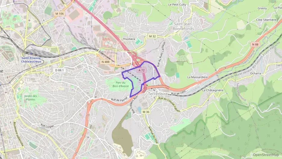 Appartement 68 m² trois pièces à vendre à Saint-Étienne Appartement 68 m² trois pièces à vendre à Saint-Étienne