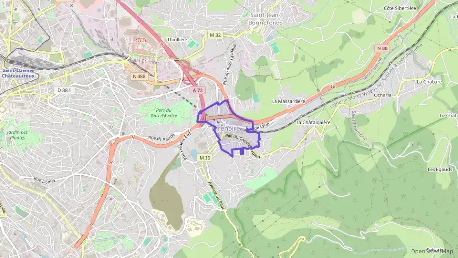 Appartement 85 m² quatre pièces à vendre à Saint-Étienne Appartement 85 m² quatre pièces à vendre à Saint-Étienne