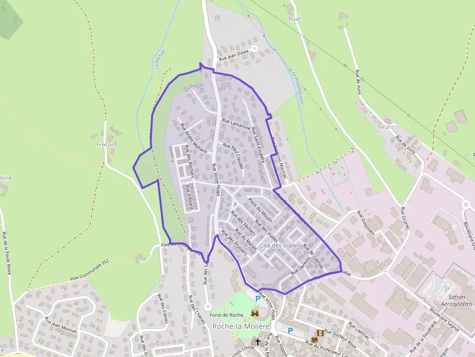 Appartement 81 m² quatre pièces à vendre à Roche-la-Molière