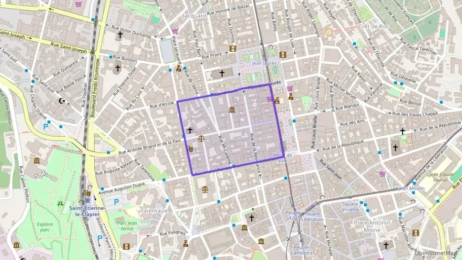 Appartement 41 m² deux pieces à vendre à Saint-Étienne