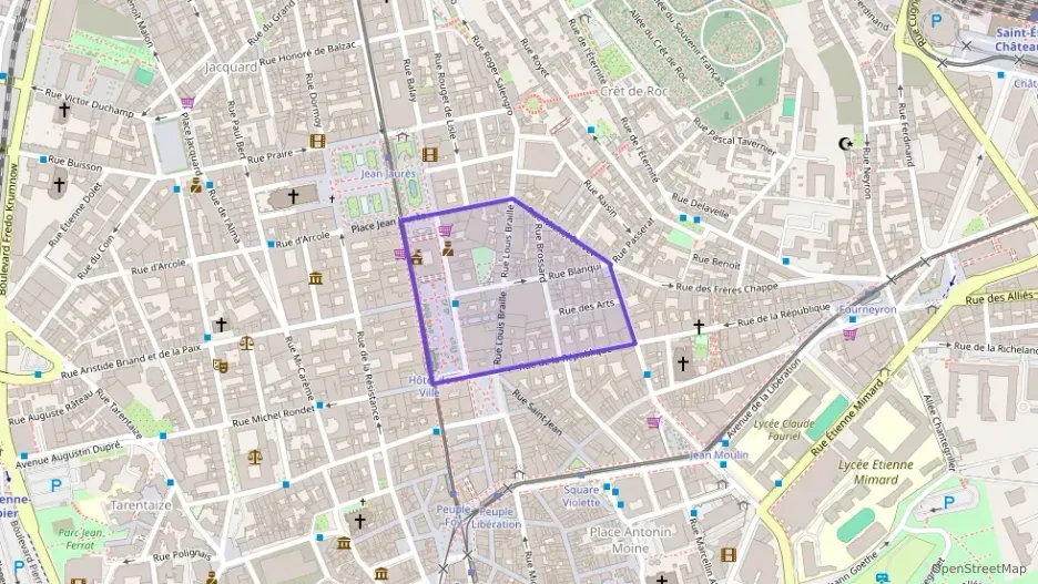 Appartement 70 m² trois pièces à vendre à Saint-Étienne