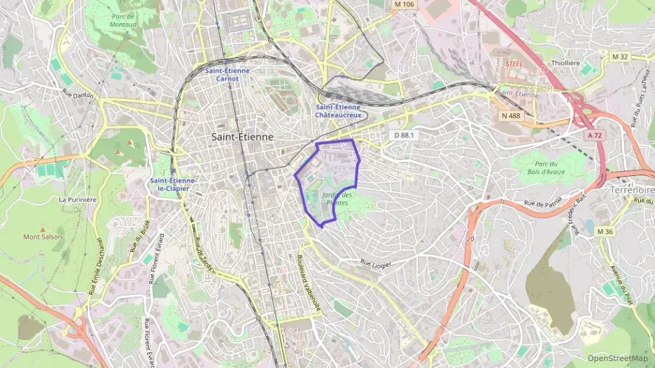 Appartement 70 m² trois pièces à vendre à Saint-Étienne