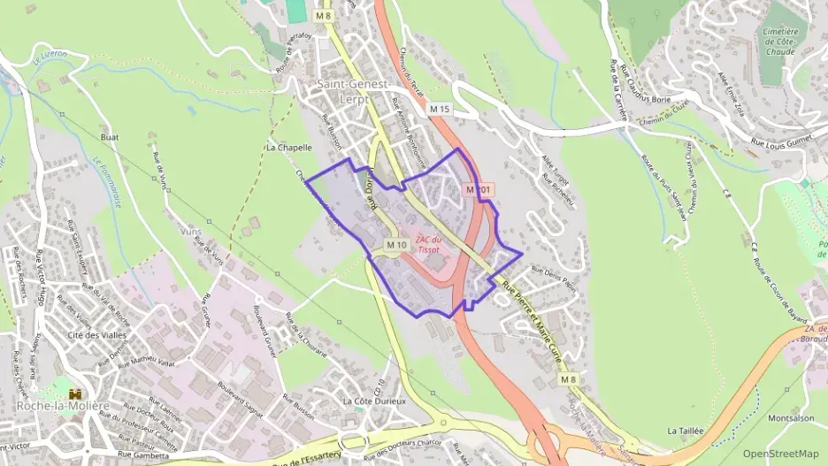 Appartement 77 m² trois pièces à vendre à Saint-Genest-Lerpt Appartement 77 m² trois pièces à vendre à Saint-Genest-Lerpt