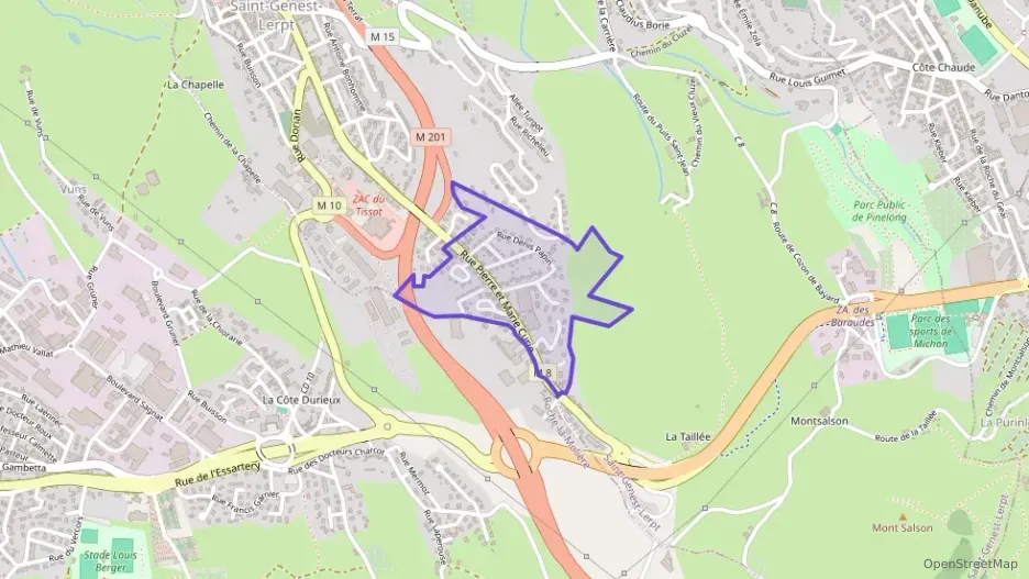 Appartement 102 m² quatre pièces à vendre à Saint-Genest-Lerpt