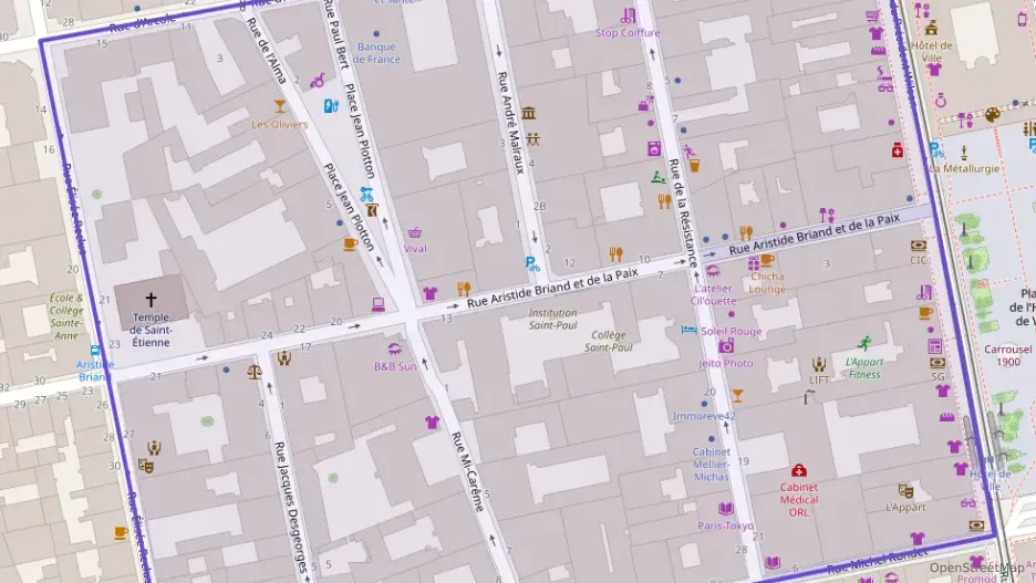 Appartement 80 m² trois pièces à vendre à Saint-Étienne Appartement 80 m² trois pièces à vendre à Saint-Étienne