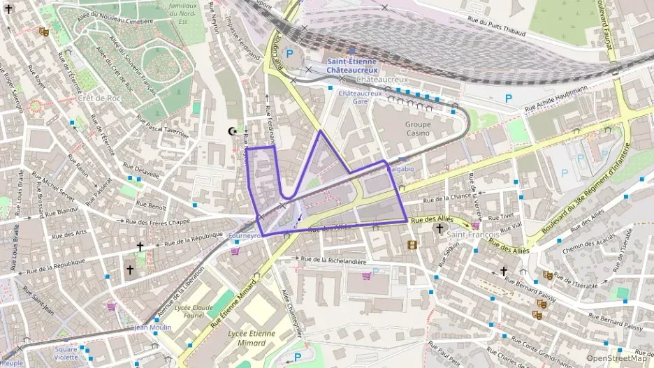 Appartement 148 m² cinq pièces à vendre à Saint-Étienne