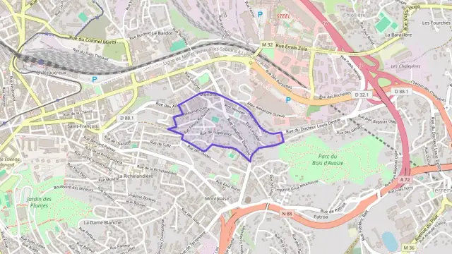 Appartement 26 m² une piece à vendre à Saint-Étienne