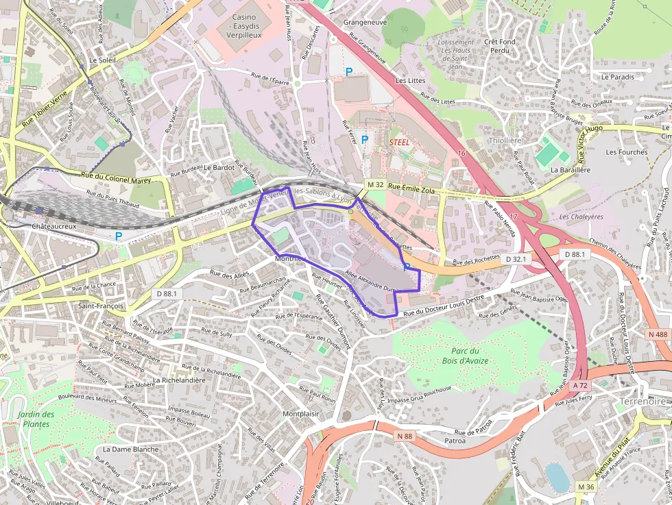 Appartement 57 m² trois pièces à vendre à Saint-Étienne