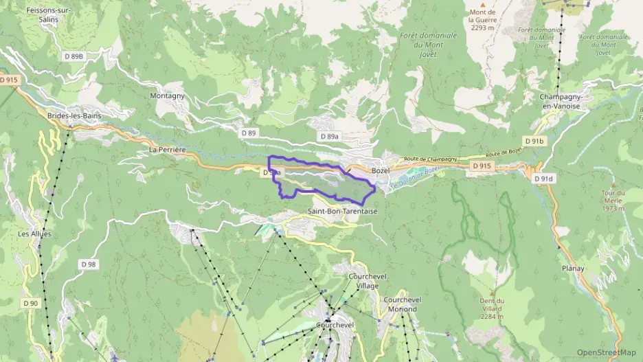 Appartement 36 m² deux pieces à vendre à Courchevel