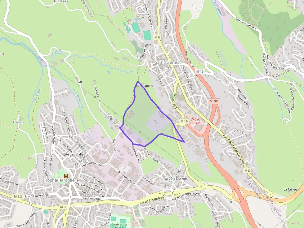 Appartement 97 m² trois pièces à vendre à Roche-la-Molière