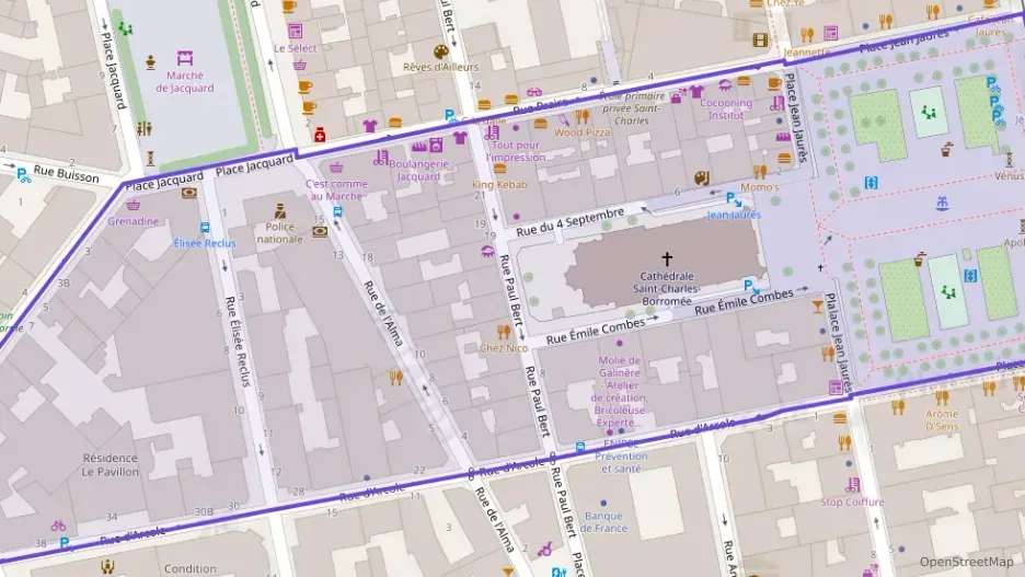 Appartement 110 m² quatre pièces à vendre à Saint-Étienne