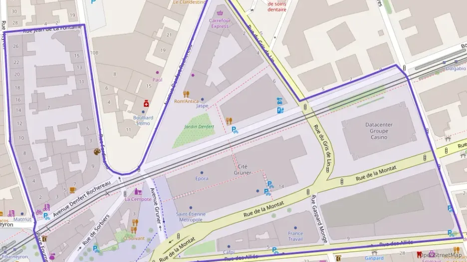 Appartement 80 m² trois pièces à vendre à Saint-Étienne Appartement 80 m² trois pièces à vendre à Saint-Étienne