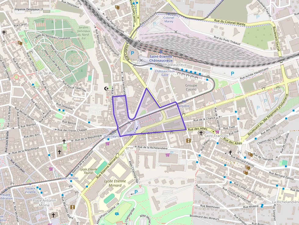 Appartement 80 m² trois pièces à vendre à Saint-Étienne Appartement 80 m² trois pièces à vendre à Saint-Étienne