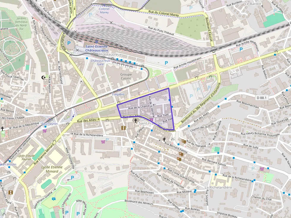 Appartement 100 m² 5 pièces à vendre à Saint-Étienne