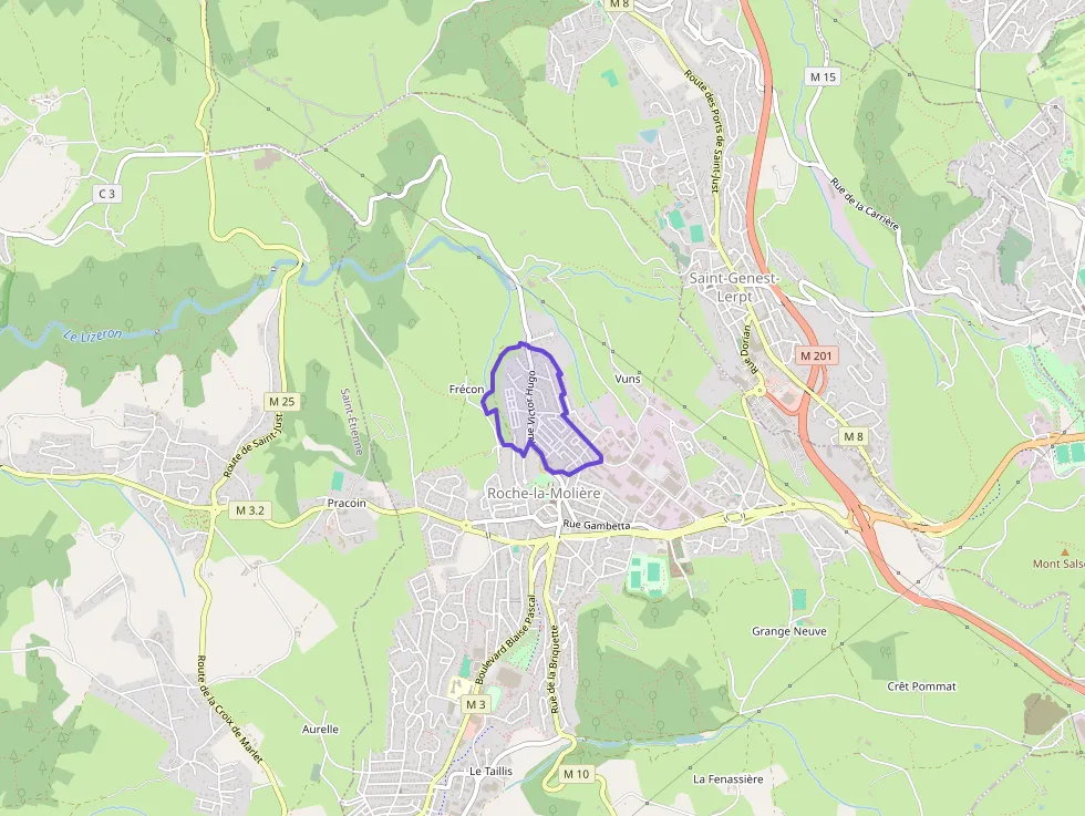 Appartement 94 m² quatre pièces à vendre à Roche-la-Molière