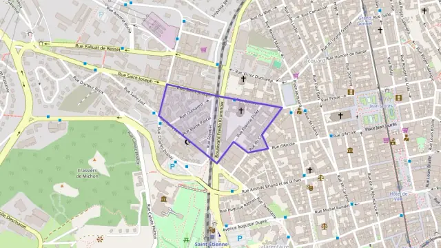 Appartement 37 m² deux pieces à vendre à Saint-Étienne