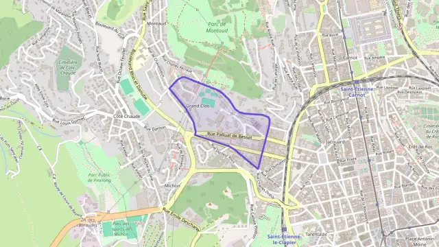 Appartement 76 m² quatre pièces à vendre à Saint-Étienne