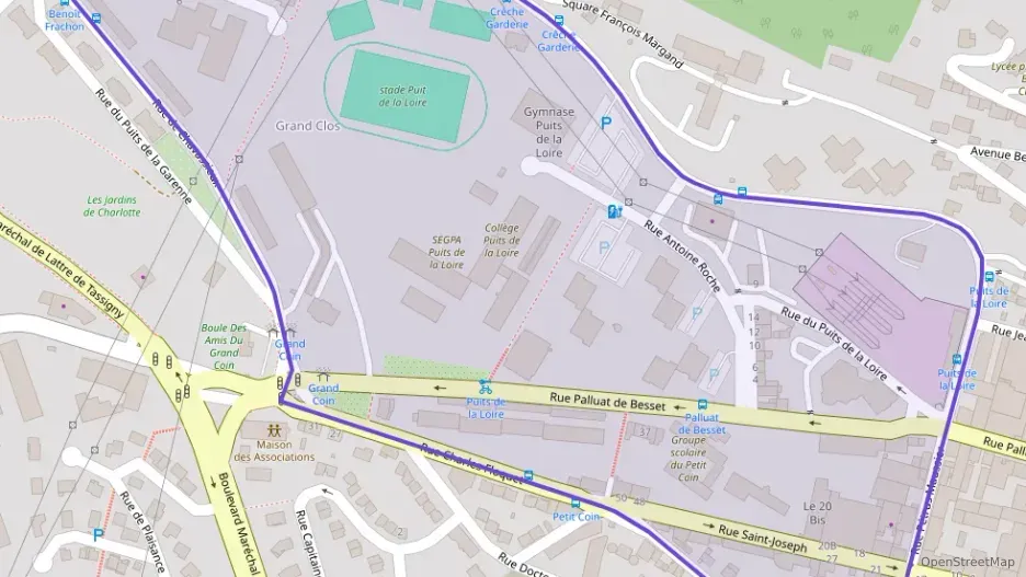 Appartement 21 m² une piece à vendre à Saint-Étienne