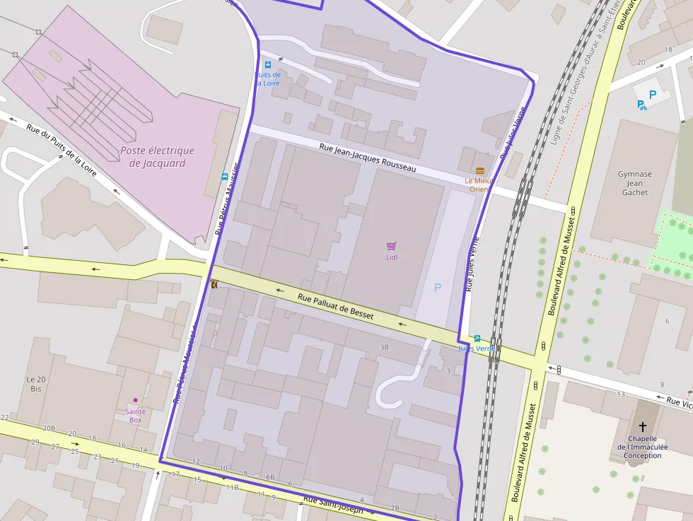 Appartement 59 m² trois pièces à vendre à Saint-Étienne