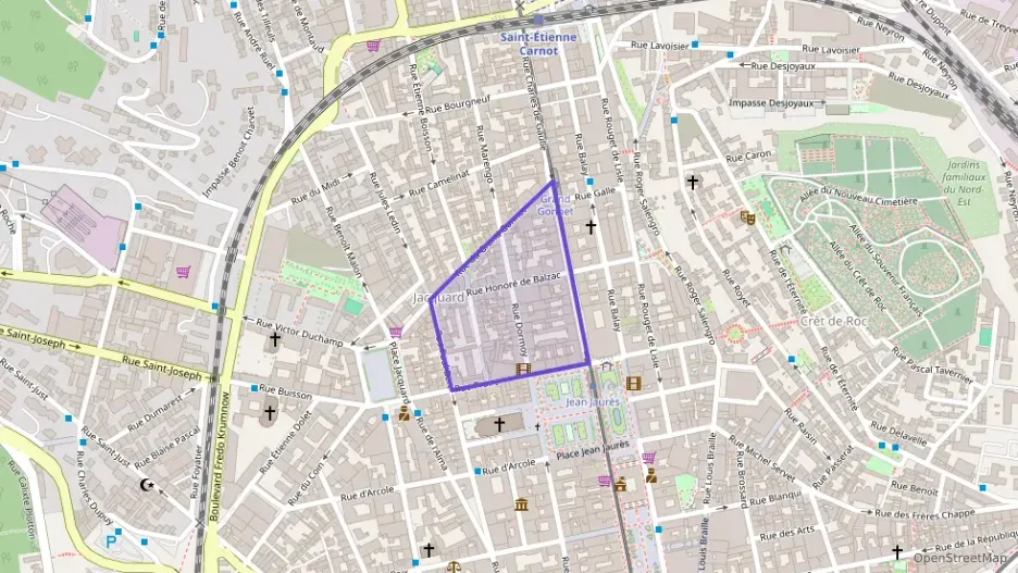 Appartement 83 m² trois pièces à vendre à Saint-Étienne