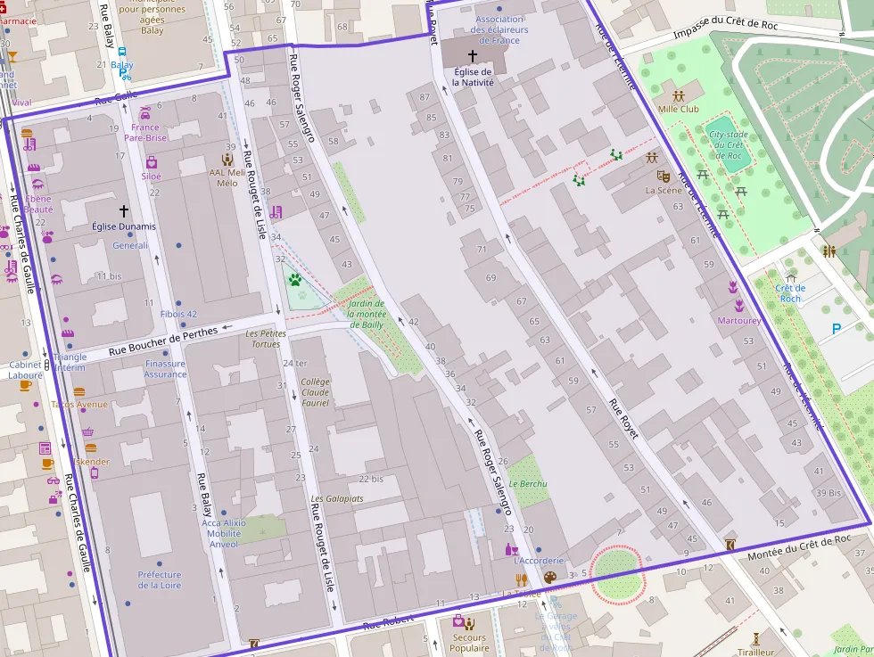 Appartement 57 m² trois pièces à vendre à Saint-Étienne