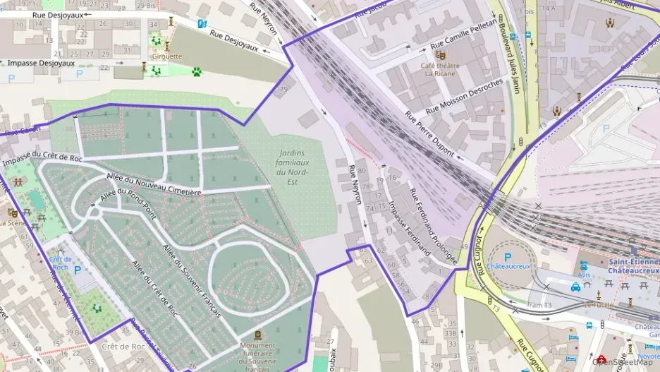 Appartement 67 m² trois pièces à vendre à Saint-Étienne