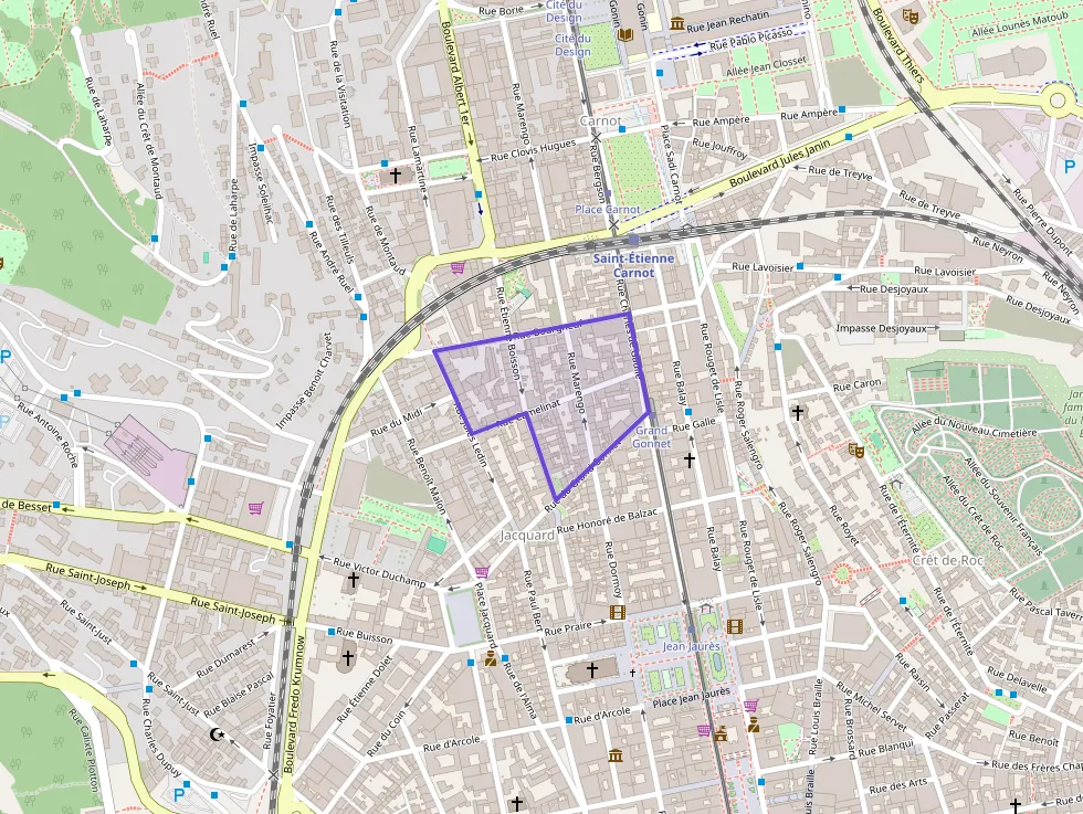 Appartement 79 m² trois pièces à vendre à Saint-Étienne