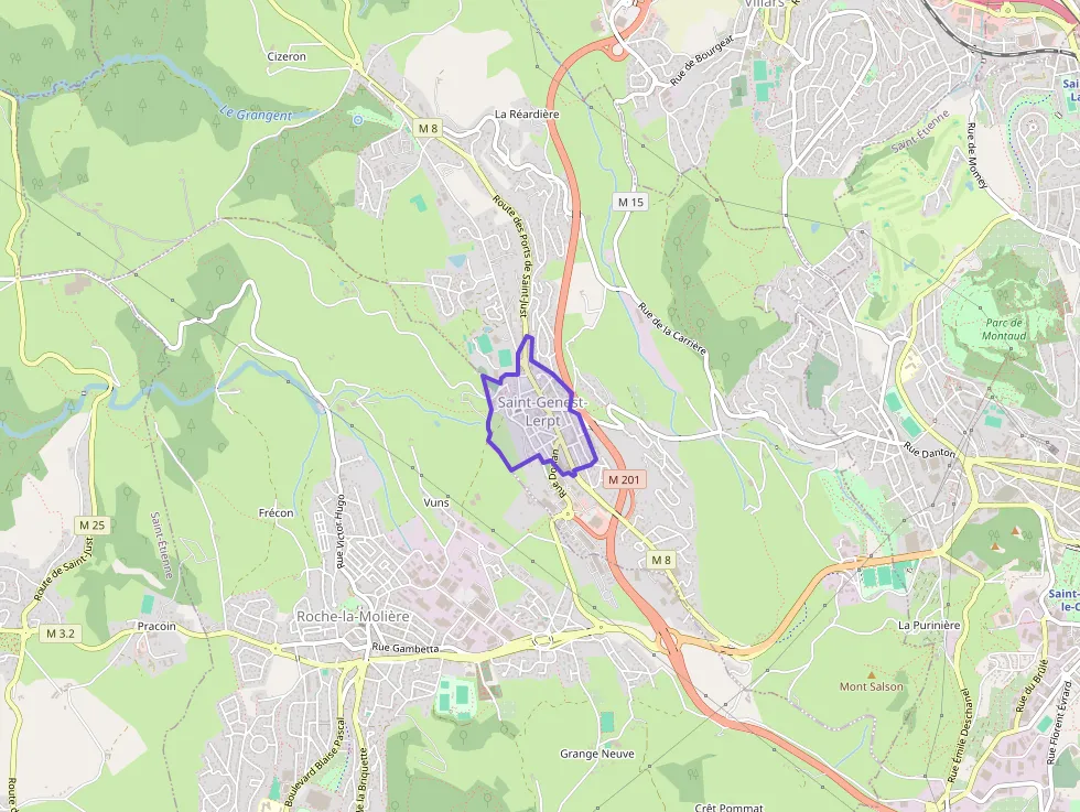 Appartement 34 m² une piece à vendre à Saint-Genest-Lerpt