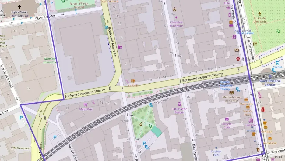 Appartement 57 m² trois pièces à vendre à Saint-Étienne Appartement 57 m² trois pièces à vendre à Saint-Étienne