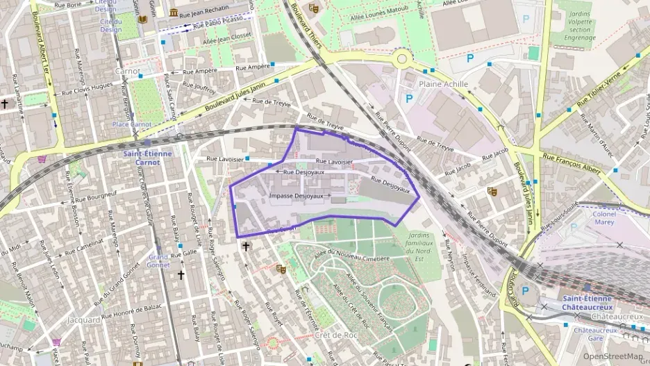 Appartement 49 m² deux pieces à vendre à Saint-Étienne