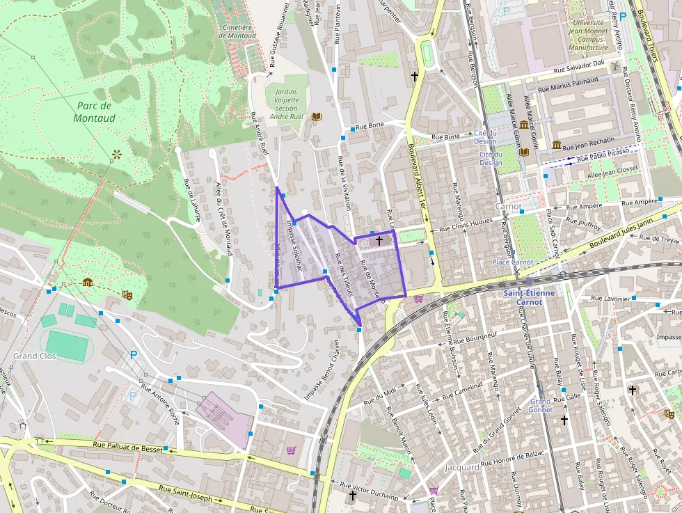 Appartement 54 m² trois pièces à vendre à Saint-Étienne