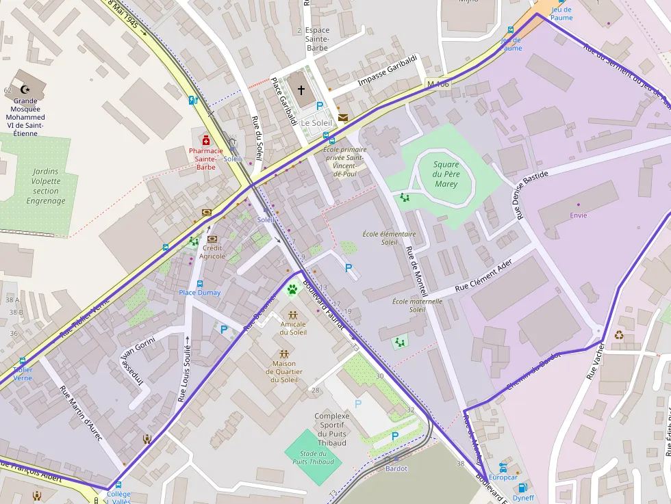 Appartement 39 m² une piece à vendre à Saint-Étienne