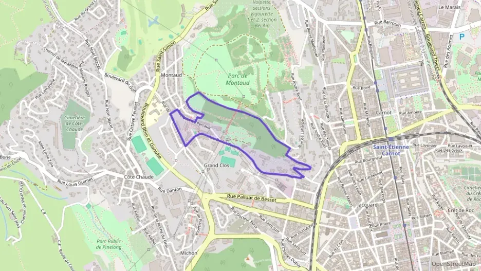 Appartement 66 m² trois pièces à vendre à Saint-Étienne