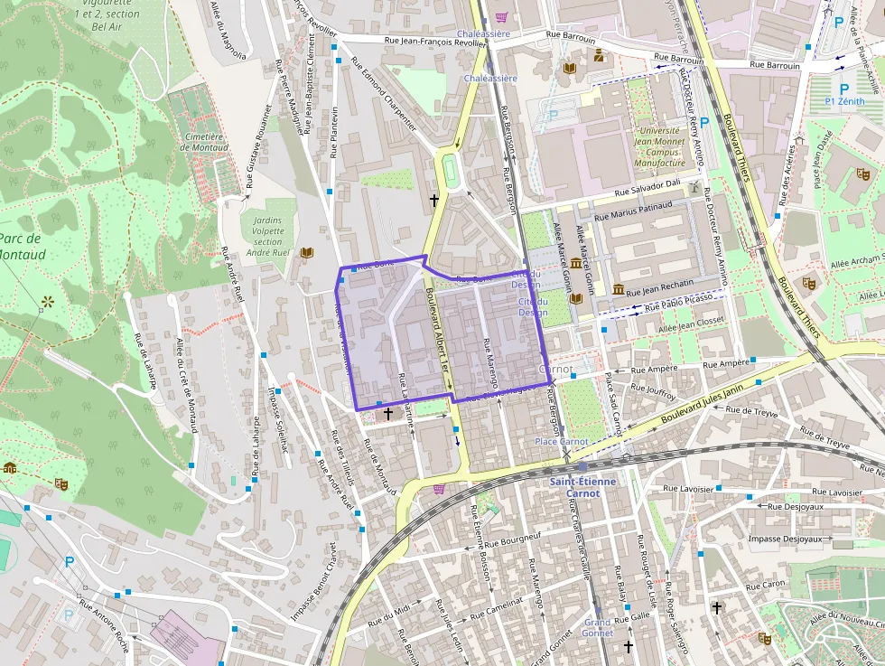 Appartement 50 m² deux pieces à vendre à Saint-Étienne