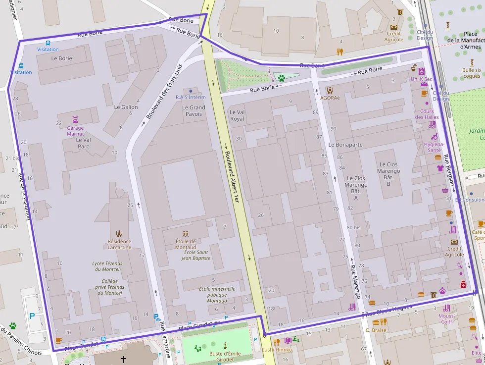 Appartement 83 m² quatre pièces à vendre à Saint-Étienne