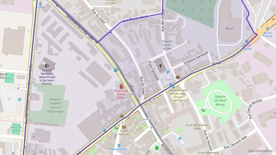 Appartement 36 m² une piece à vendre à Saint-Étienne Appartement 36 m² une piece à vendre à Saint-Étienne