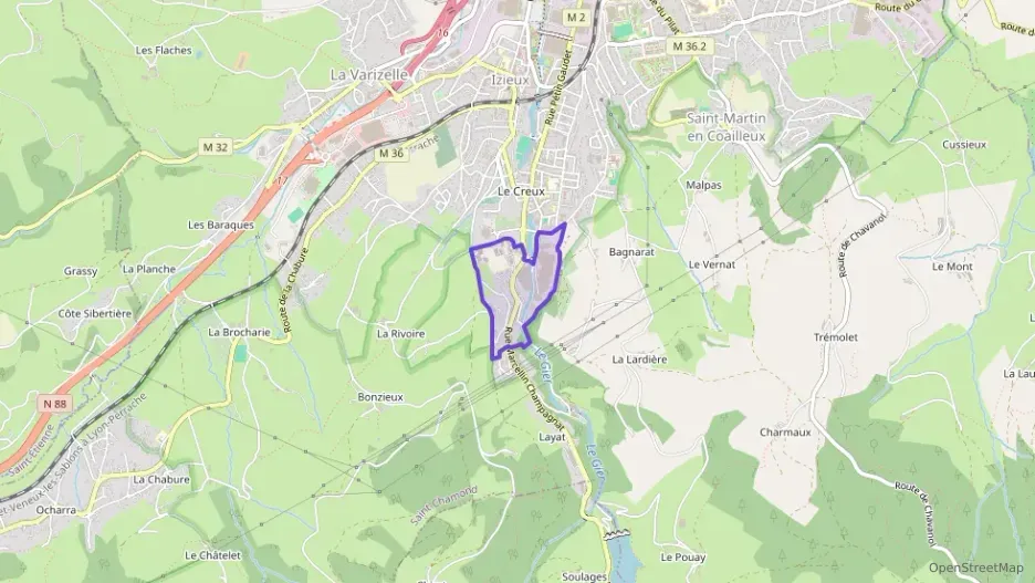 Appartement 33 m² une piece à vendre à Saint-Chamond Appartement 33 m² une piece à vendre à Saint-Chamond