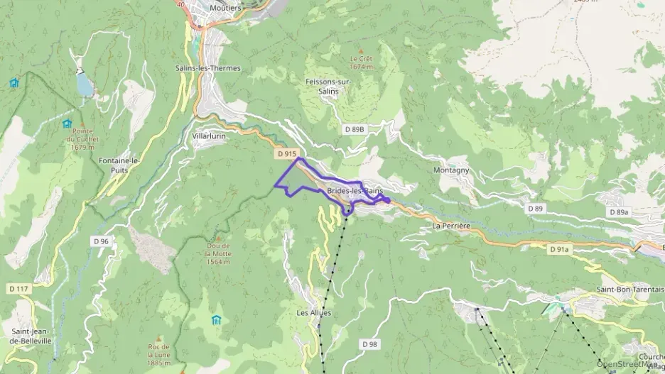 Appartement 50 m² trois pièces à vendre à Brides-les-Bains