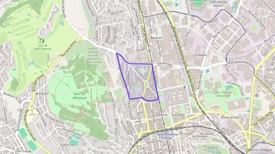 Appartement 70 m² quatre pièces à vendre à Saint-Étienne