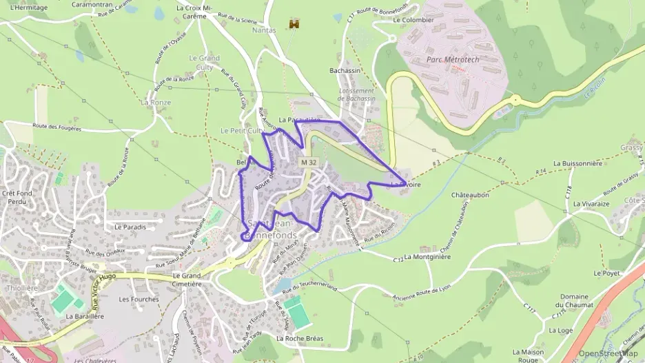 Appartement 64 m² trois pièces à vendre à Saint-Jean-Bonnefonds